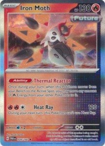 Iron Moth - 028/182 - Holo Rare - Pokemon