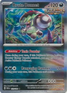 Brute Bonnet - 123/182 - Holo Rare - Pokemon