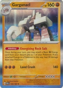 Garganacl - 104/182 - Holo Rare - Pokemon