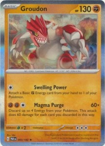 Groudon - 093/182 - Holo Rare - Pokemon