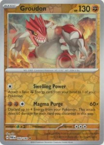 Groudon - 093/182 - Holo Rare Reverse Holo - Pokemon