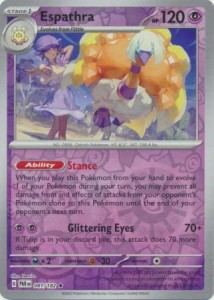 Espathra - 081/182 - Holo Rare Reverse Holo - Pokemon