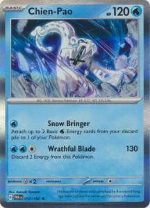 Chien-Pao - 057/182 - Holo Rare - Pokemon