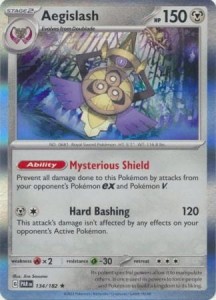 Aegislash - 134/182 - Holo Rare - Pokemon