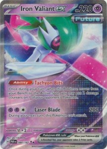 Iron Valiant ex - 089/182 - Ultra Rare - Pokemon