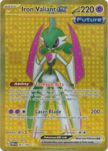 Iron Valiant ex - 261/182 - Gold Secret - Pokemon