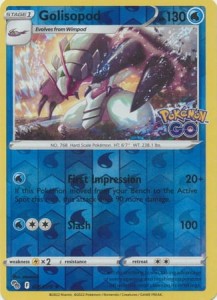 Golisopod - 026/078 - Holo Rare Reverse Holo Pokemon