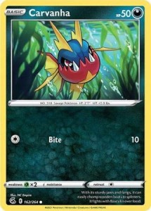 Carvanha - 162/264 - Common Pokemon