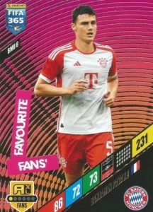 FIFA 365 2024 Panini BMU6 Benjamin Pavard