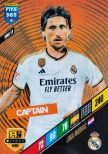 FIFA 365 2024 Panini CAPTAIN RMA 13 LUKA MODRIC REAL