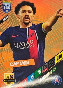 FIFA 365 2024 Panini CAPTAIN Marquinhos PSG13