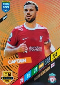 FIFA 365 2024 Panini LIV 13 HENDERSON LIVERPOOL