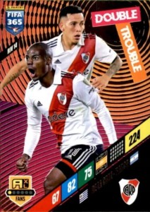 FIFA 365 2024 Panini DOUBLE TROUBLE de la Cruz - Barco RIV 14