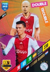 FIFA 365 2024 Panini DOUBLE TROUBLE AJA 14 Berghuis / Klaassen