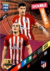 FIFA 365 2024 Panini DOUBLE TROUBLE Soyunco - Gimenez ATM 14 ATLETICO