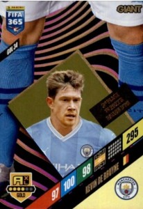 FIFA 365 2024 Panini - GOLD Kevin de Bruyne GOL 34