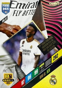 FIFA 365 2024 Panini - GOLD GOL 32 Vini Jr.