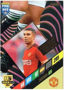 FIFA 365 2024 Panini - GOLD Giant GOL 36 Casemiro