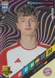 FIFA 365 2024 Panini - GOLD Paul Wanner GOL 17