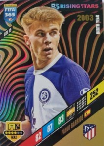 FIFA 365 2024 Panini - GOLD PABLO BARRIOS GOL 15