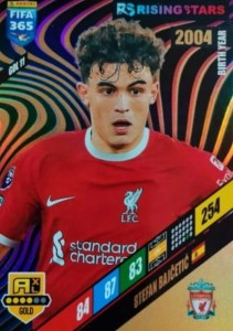 FIFA 365 2024 Panini - GOLD GOL 11 RISING STARS BAICETIC
