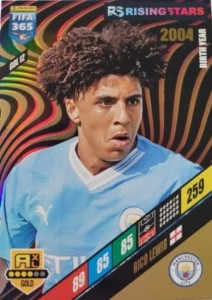 FIFA 365 2024 Panini - GOLD RICO LEWIS GOL 12