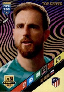 FIFA 365 2024 Panini - GOLD TOP KEEPER Jan Oblak GOL 21