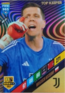 FIFA 365 2024 Panini - GOLD TOP KEEPER GOL 26 Wojciech Szczęsny
