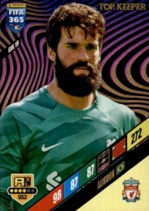 FIFA 365 2024 Panini - GOLD TOP KEEPER Alisson GOL 19