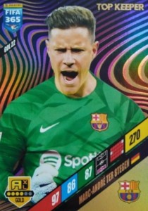 FIFA 365 2024 Panini - GOLD TOP KEEPER TER STEGEN GOL 22