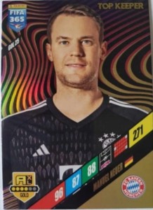FIFA 365 2024 Panini - GOLD TOP KEEPER NEUER GOL 25