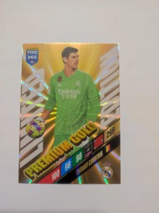 FIFA 365 2024 Panini - LIMITED EDITION PREMIUM GOLD THIBAUT COURTOIS