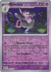 Grumpig - 091/197 - Uncommon Reverse Holo Pokemon