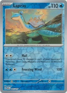 Lapras - 045/197 - Uncommon Reverse Holo Pokemon