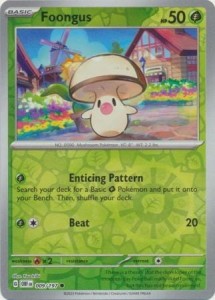 Foongus - 009/197 - Common Reverse Holo Pokemon