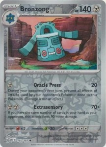 Bronzong - 145/197 - Uncommon Reverse Holo Pokemon