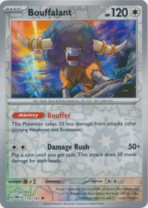 Bouffalant - 174/197 - Reverse Holo Pokemon