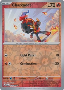 Charcadet - 043/197 - Common Reverse Holo Pokemon