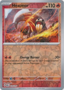Heatmor - 039/197 - Common - Reverse Holo Pokemon