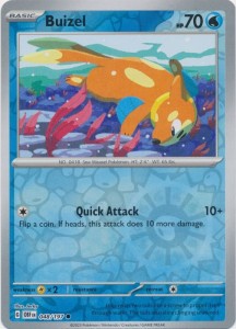Buizel - 048/197 - Common - Reverse Holo Pokemon
