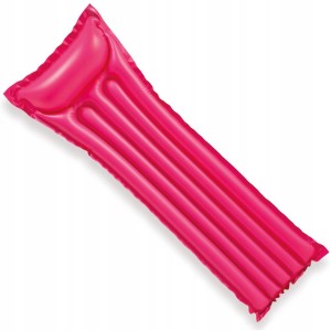 Intex Materac Plażowy na wodę 1,83mx69cm różowy
