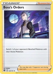 Boss's Orders (Cyrus) 132/172 Cosmos Holo Pokemon