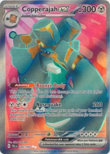 Copperajah ex 245/193 Full Art Secret Rare Pokemon