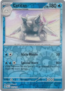 Cetitan - 055/193 Uncommon - Reverse Holo Pokemon