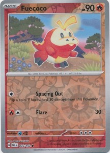 Fuecoco - 035/193 - Common - Reverse Holo Pokemon