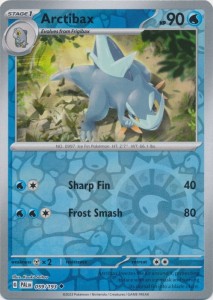 Arctibax - 059/193 Uncommon - Reverse Holo Pokemon