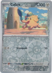 Cufant - 149/193 - Common - Reverse Holo Pokemon