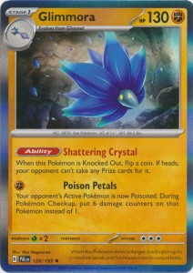 Glimmora - 126/193 - Holo Rare Pokemon