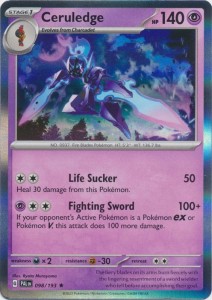 Ceruledge - 098/193 - Holo Rare - Pokemon