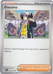 Giacomo - 182/193 - Uncommon - Pokemon